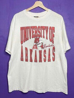 Vintage University of Arkansas Shirt, Retro Arkansas Razorbacks NCAA Shirt Tee